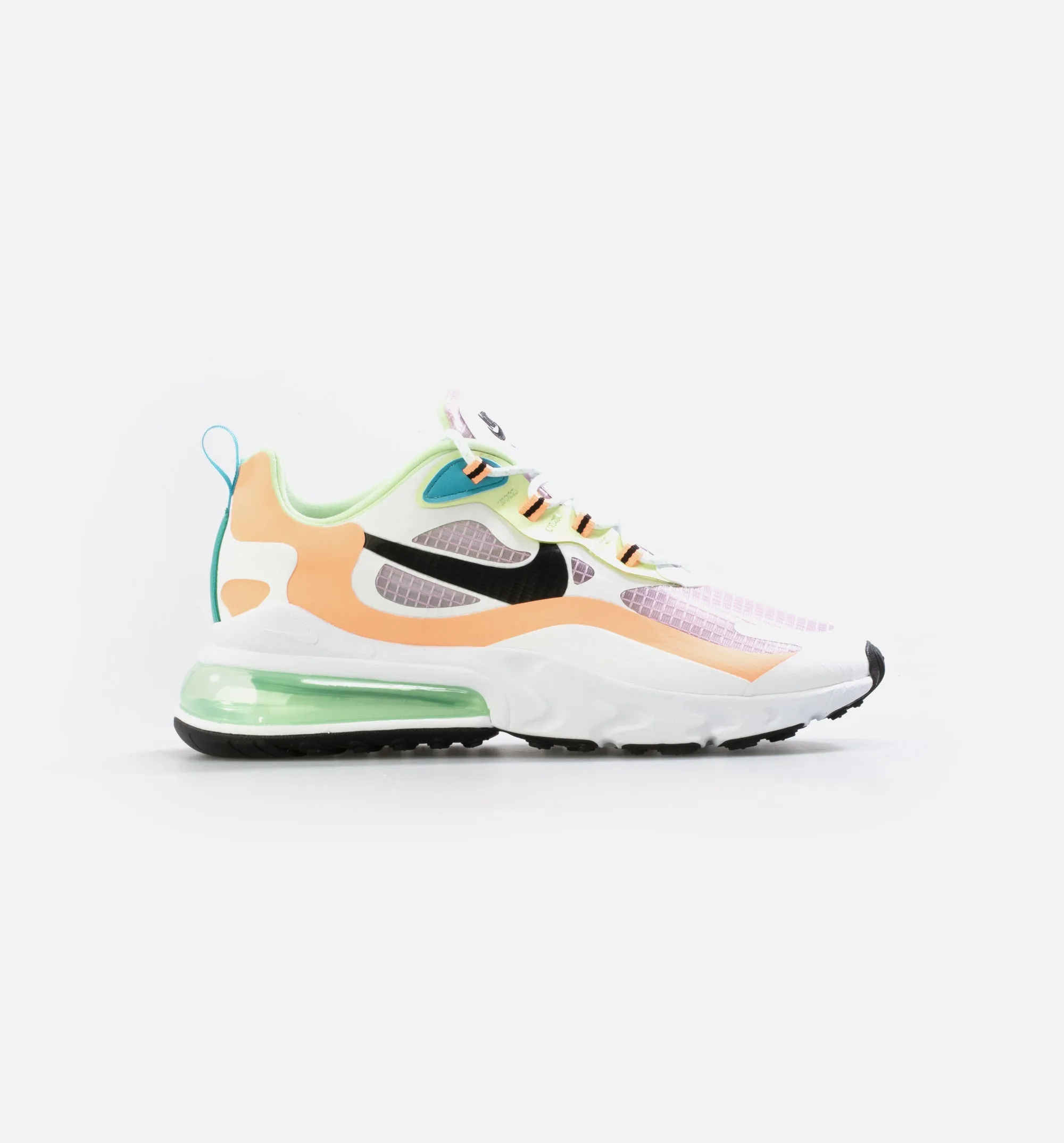 Air Max 270 React SE Womens Lifestyle Shoe - White/Pink/Green/Black