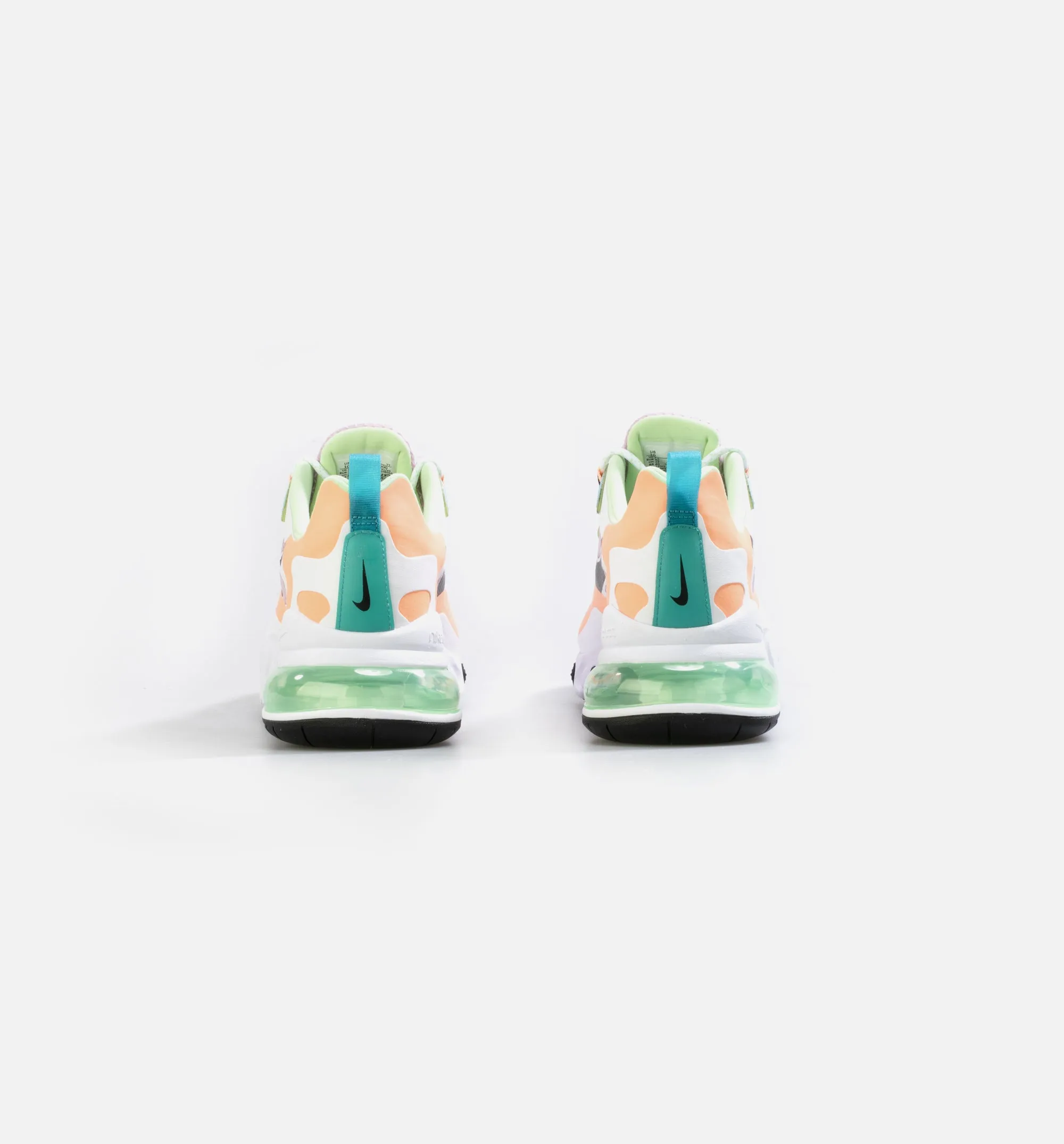 Air Max 270 React SE Womens Lifestyle Shoe - White/Pink/Green/Black
