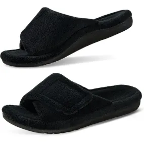 Arthritis Friendly Fuzzy Non Slip Slippers – Comfortable Support