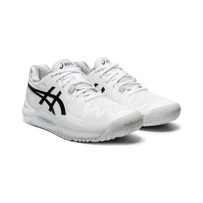 Asics Gel Resolution 8 (White/Black)