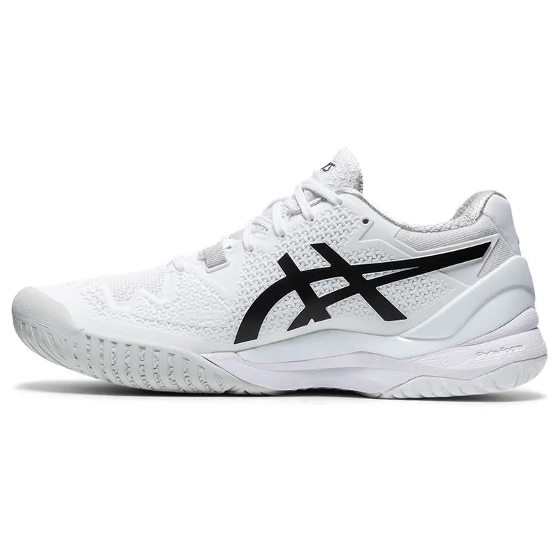 Asics Gel Resolution 8 (White/Black)
