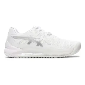 Asics Gel Resolution 8  (White/Pure Silver)