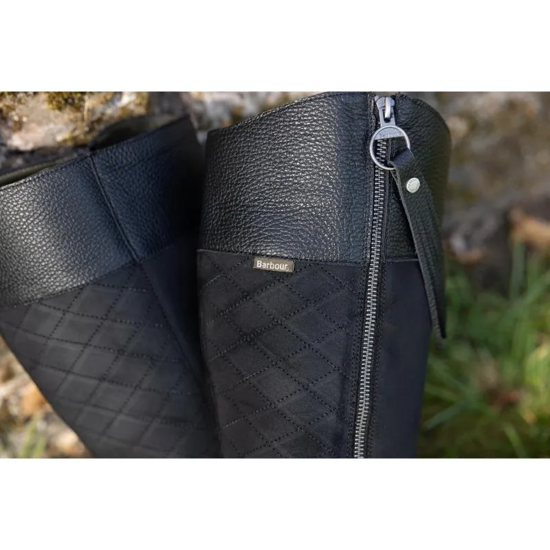 Barbour Ingrid Tall Ladies Boot - Black