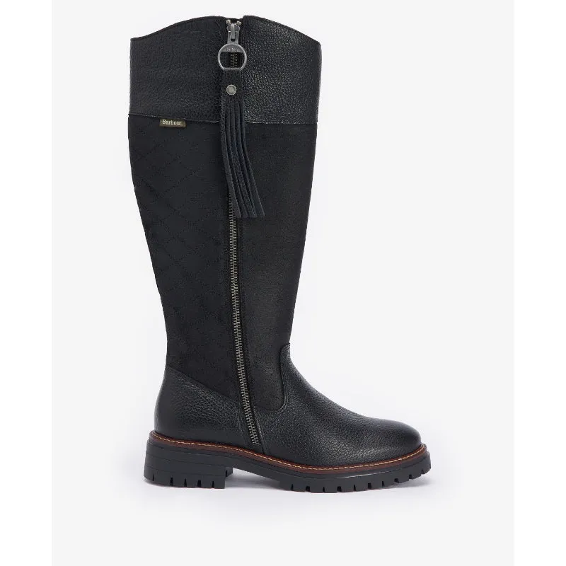 Barbour Ingrid Tall Ladies Boot - Black