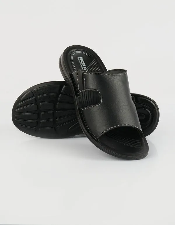 Black Men Slippers
