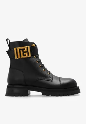 Charlie Leather Ankle Boots