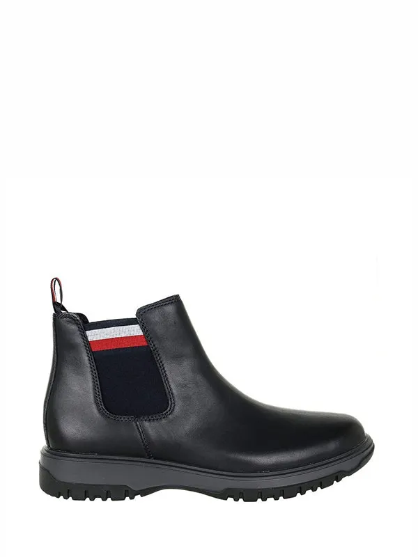 Cleated Outsole Chelsea Boot