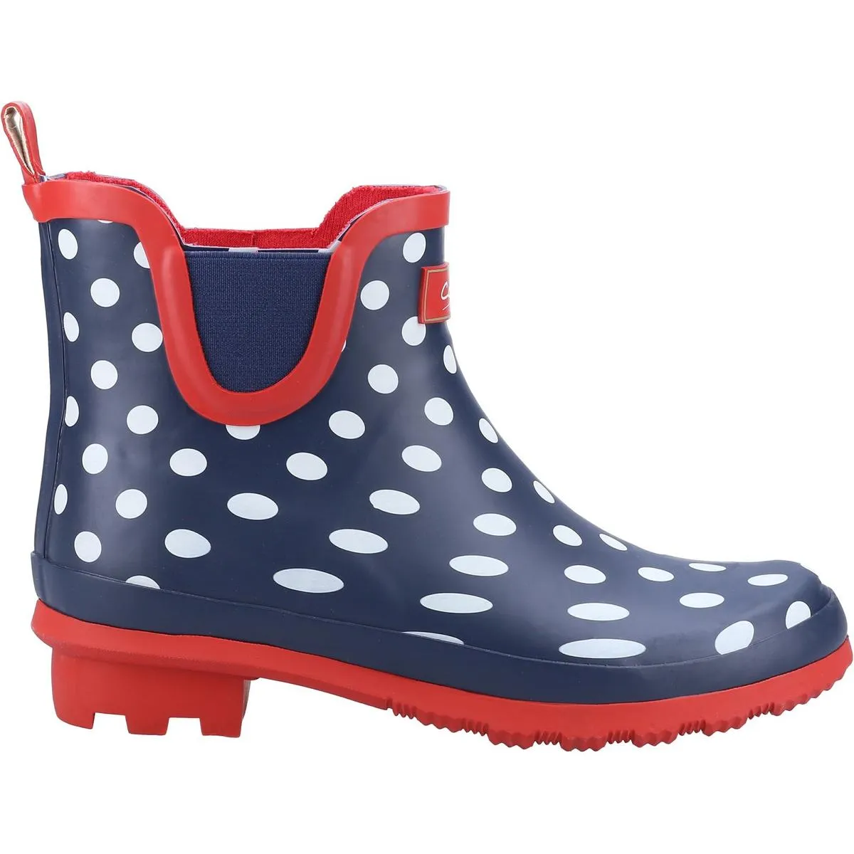 Cotswold Blakney Waterproof Ankle Boot Blue/Red