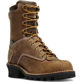 DANNER 8" INSULATED 400G WATERPROOF COMPOSITE TOE LOGGER 15437