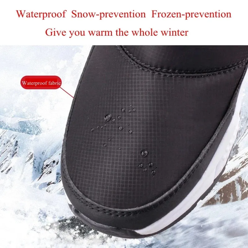 Dyavor Women Orthopedic Boots Nonslip Waterproof Warm Shoes