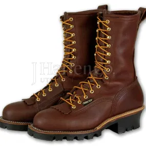 Hall's 10" Waterproof Steel Toe Lineman Patch Boot