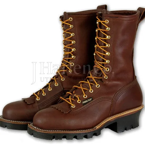 Hall's 10" Waterproof Steel Toe Lineman Patch Boot