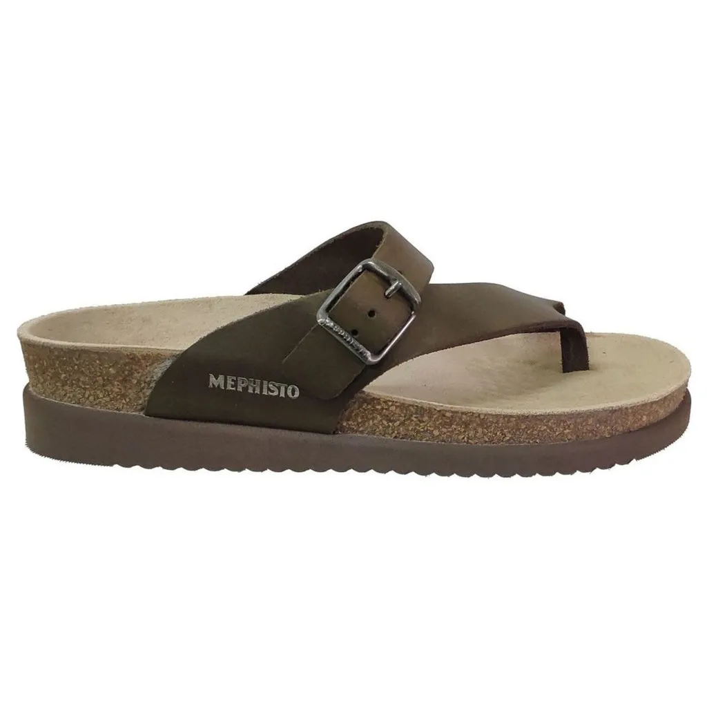Helen Leather Women's Slide Sandals