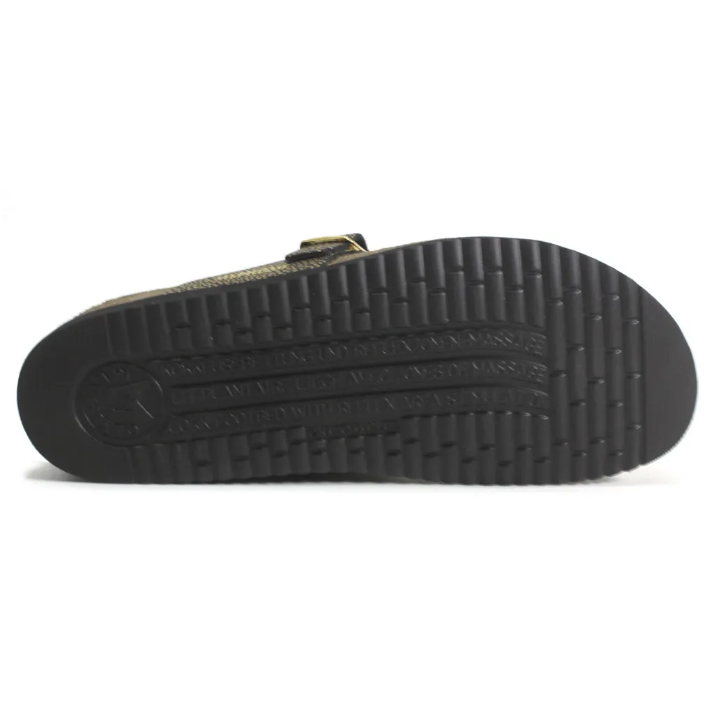 Helen Leather Women's Slide Sandals