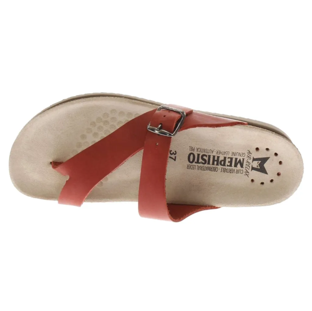 Helen Leather Women's Slide Sandals