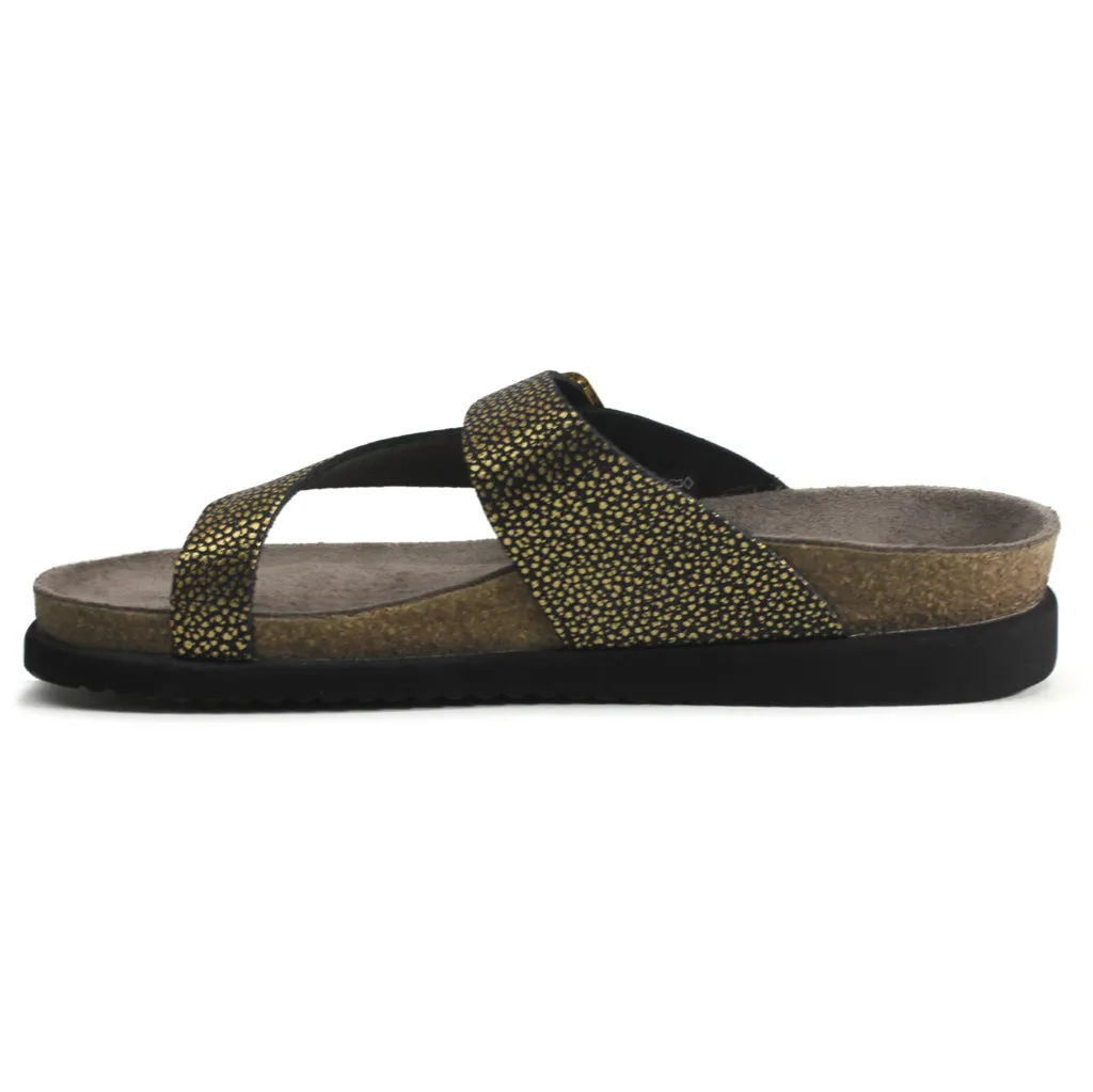 Helen Leather Women's Slide Sandals