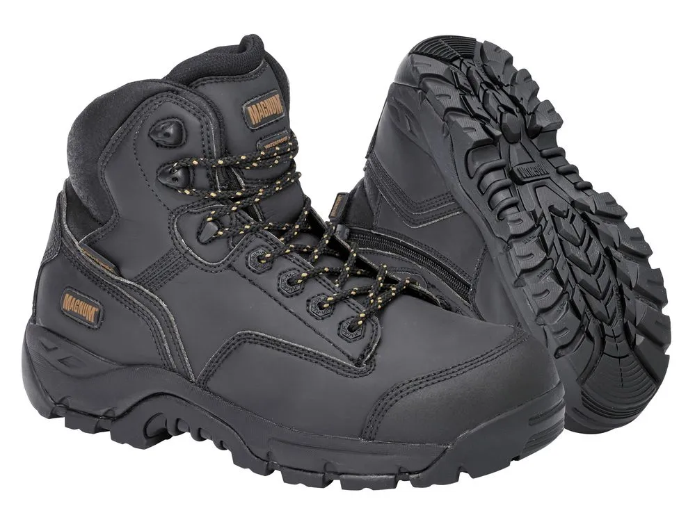 MAGNUM MPN100 PRECISION MAX SAFETY BOOTS-COMPOSITE TOE, SIDE ZIP, WATERPROOF