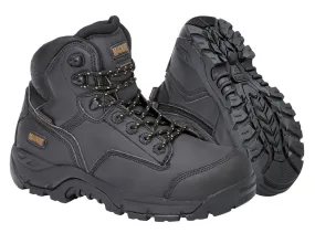 MAGNUM MPN100 PRECISION MAX SAFETY BOOTS-COMPOSITE TOE, SIDE ZIP, WATERPROOF