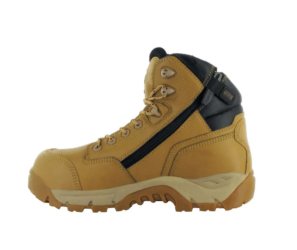 MAGNUM MPN100 PRECISION MAX SAFETY BOOTS-COMPOSITE TOE, SIDE ZIP, WATERPROOF