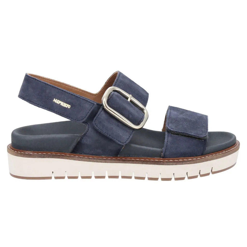 Mephisto Belona Velvet Leather Women's Sandals