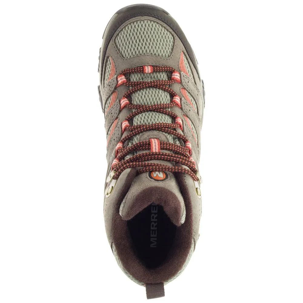 Merrell J035848 Women's Moab 3 Mid Waterproof Hiking Shoes, Bungee Cord, Size 9 - M