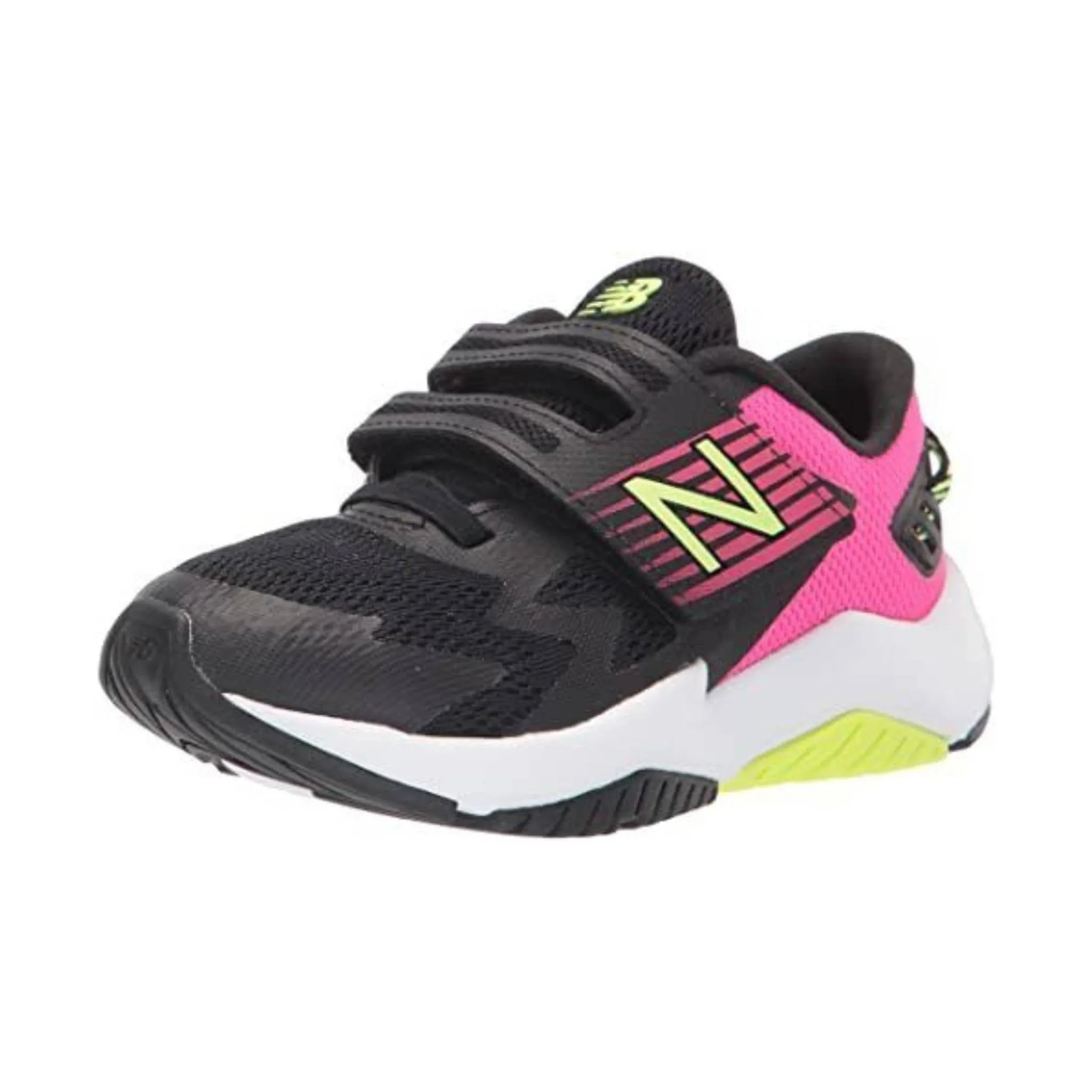 New Balance Kids' Rave Run Shoe - Black/Pink