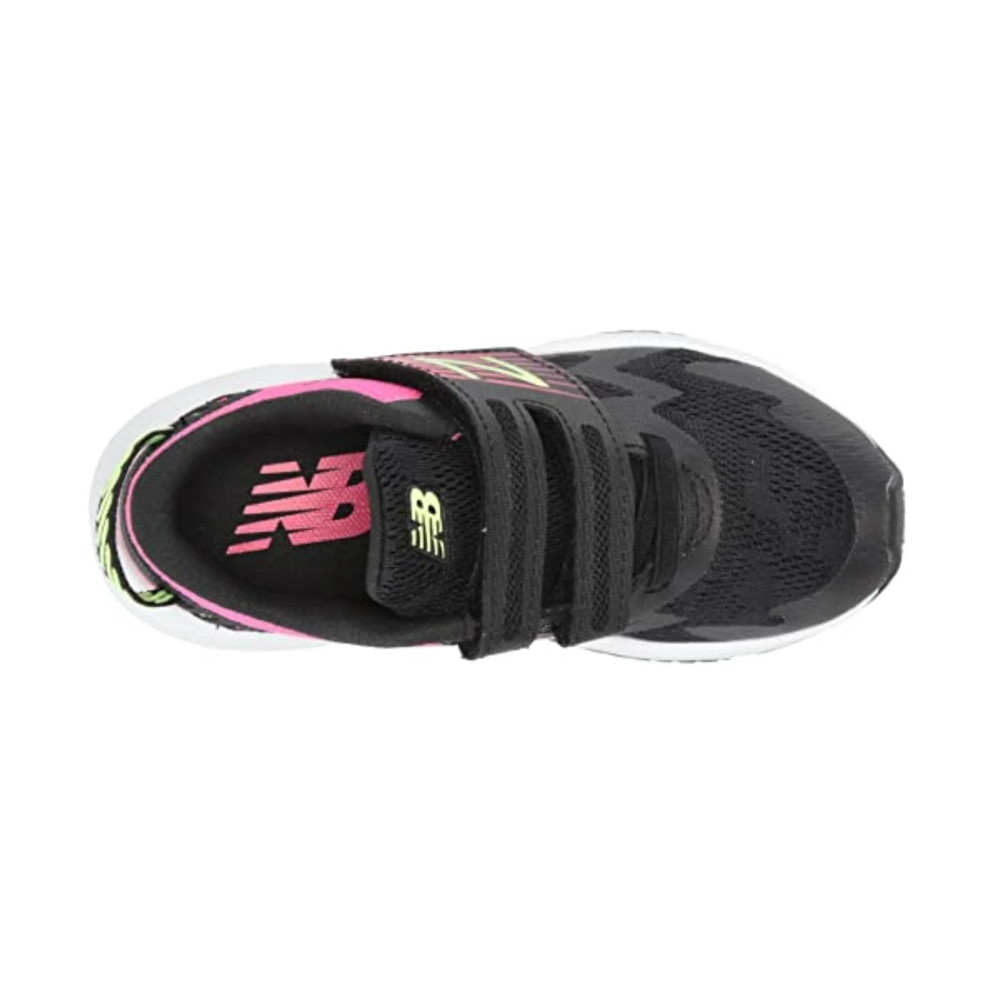 New Balance Kids' Rave Run Shoe - Black/Pink