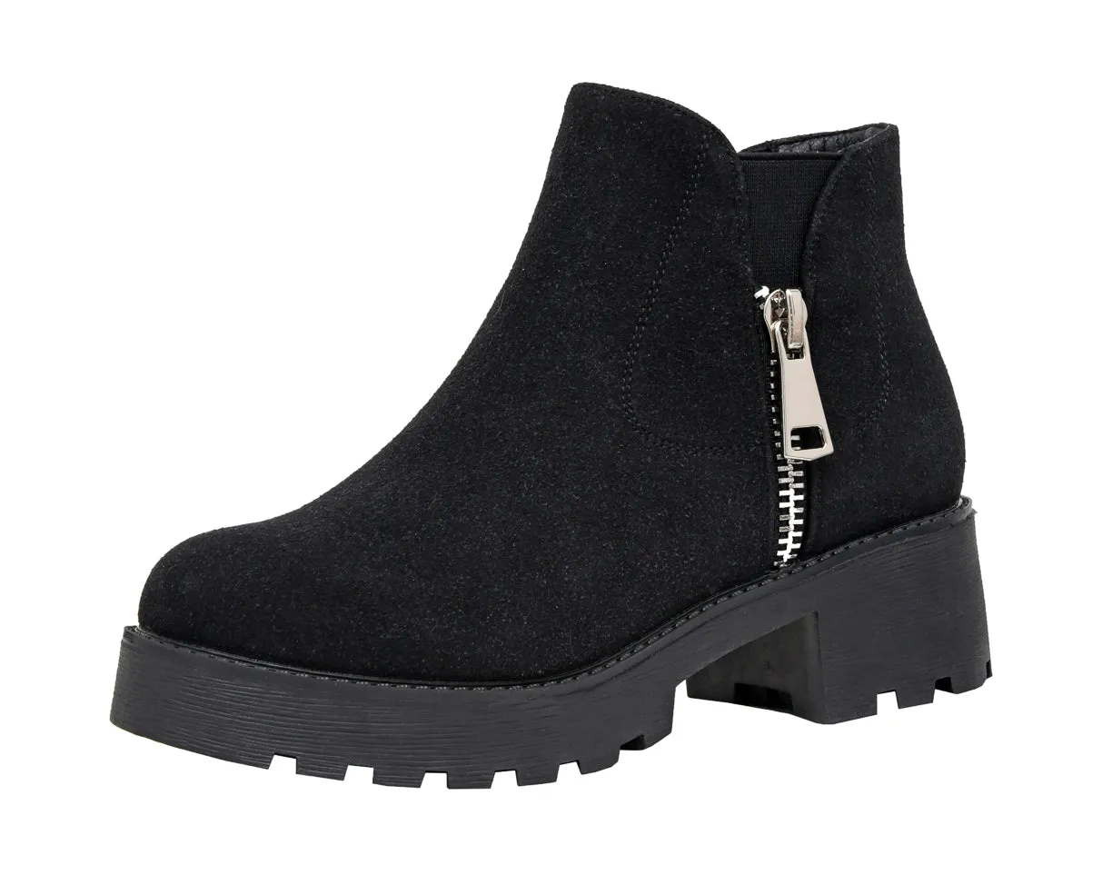Portia Lug Bootie