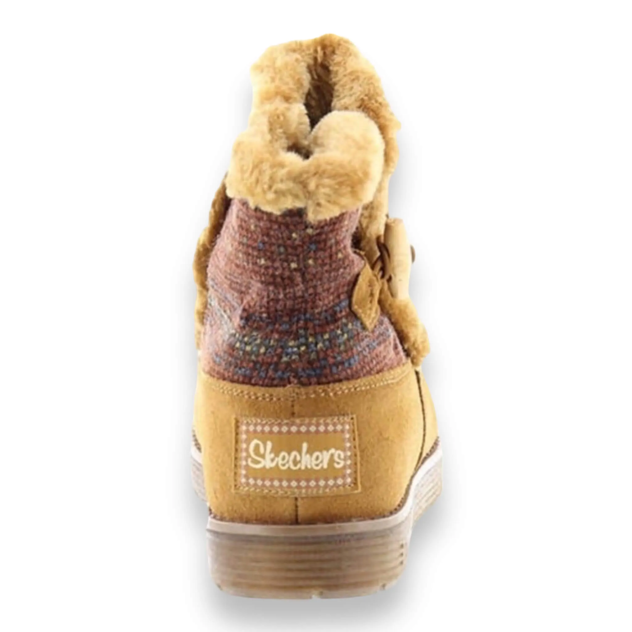 Rich Tan Suede Ankle Winter Boots