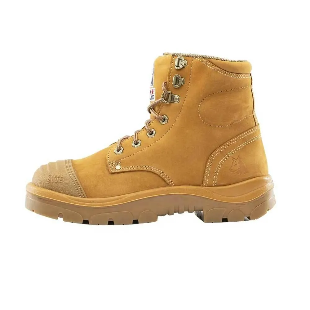 Steel Blue Argyle Zip Scuff Cap 312652 Work Boots - Wheat
