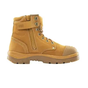 Steel Blue Argyle Zip Scuff Cap 312652 Work Boots - Wheat