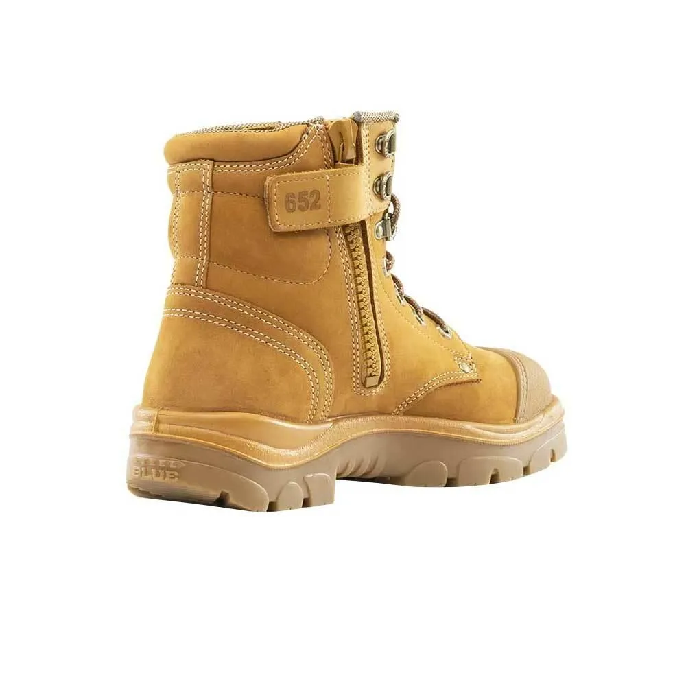 Steel Blue Argyle Zip Scuff Cap 312652 Work Boots - Wheat