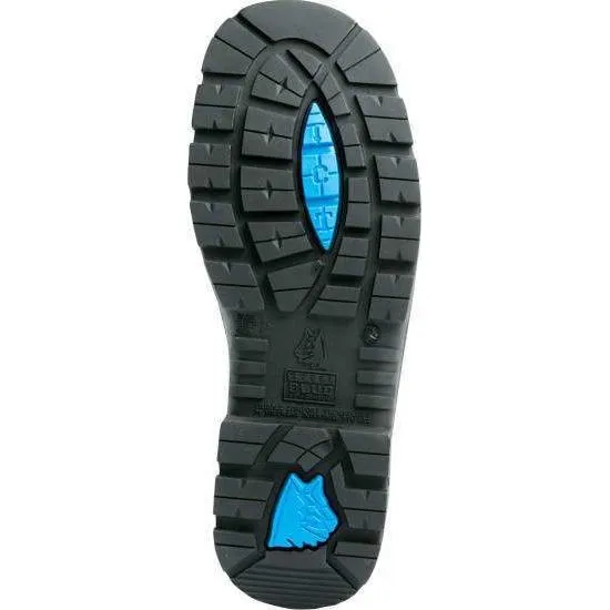 Steel Blue Argyle Zip Sided TPU/Bump Cap Boot - 332152