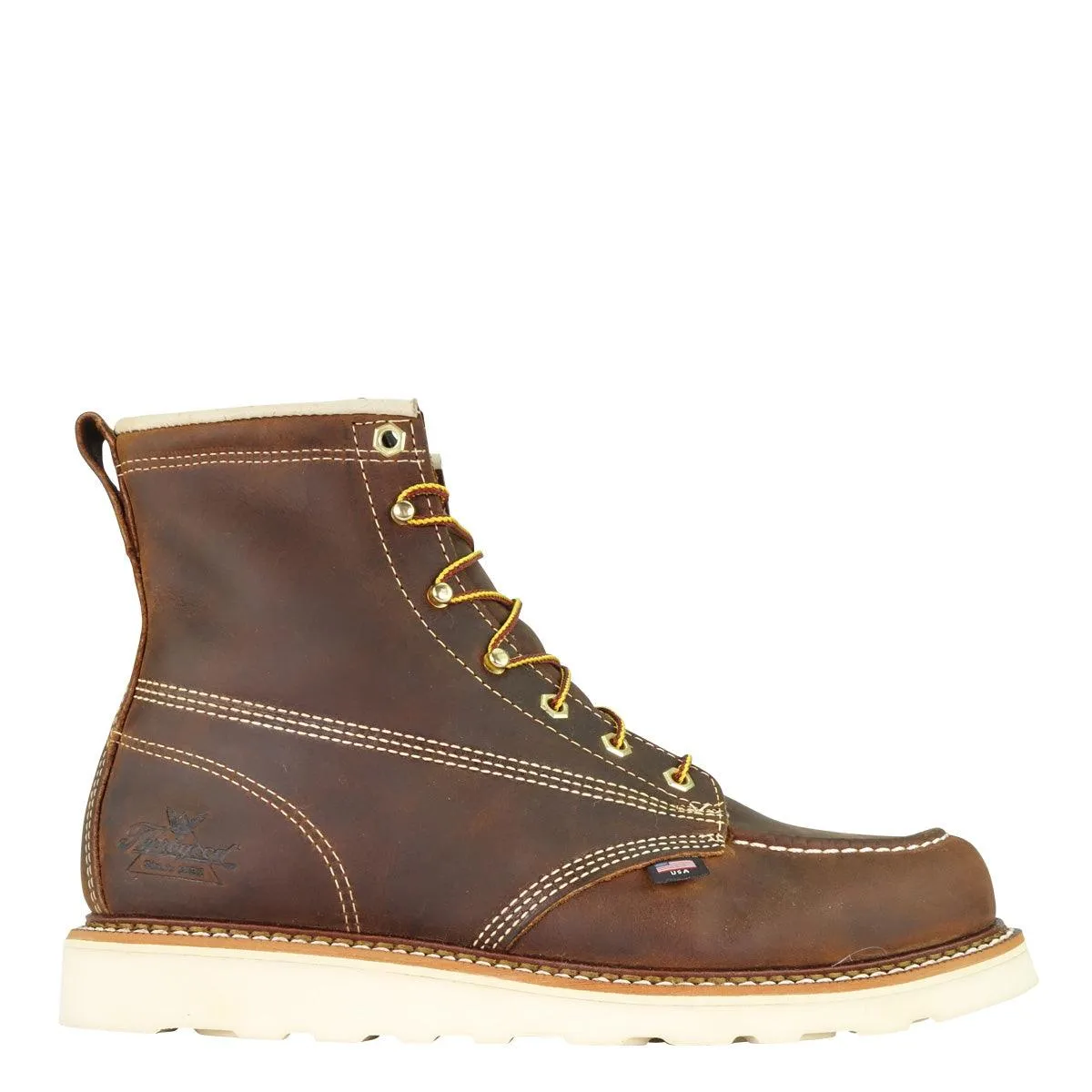 Thorogood Men's American Heritage 6" Wedge Moc Toe Work Boot 814-4203