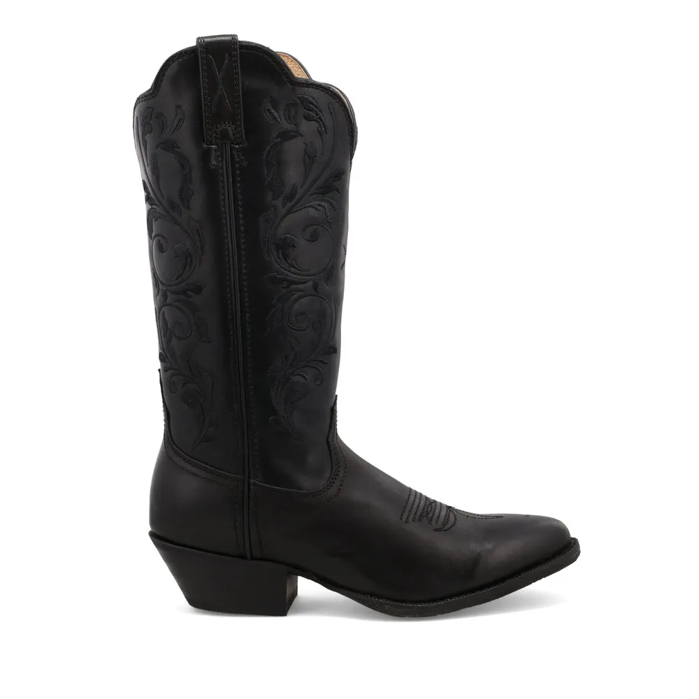 Twisted X Ladies Black 12" Western R Toe Boot  WWT0038