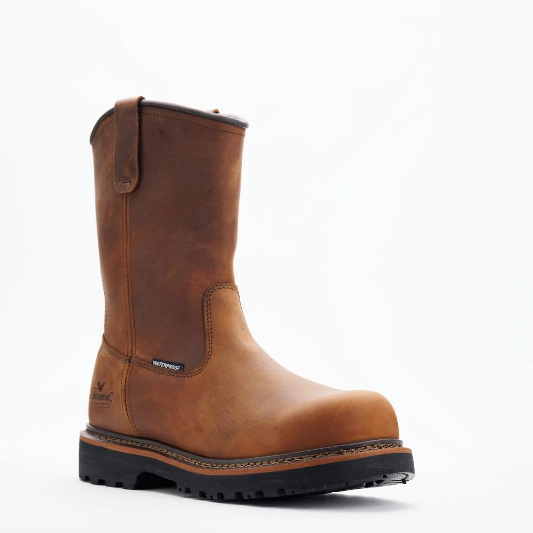 VSeries 11" WGTN Composite Toe Pull On Boot Waterproof Crazy Horse
