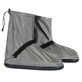 Waterproof Reusable Rainproof Motorcycle Bike Boot Covers with Zipper and Drawstring