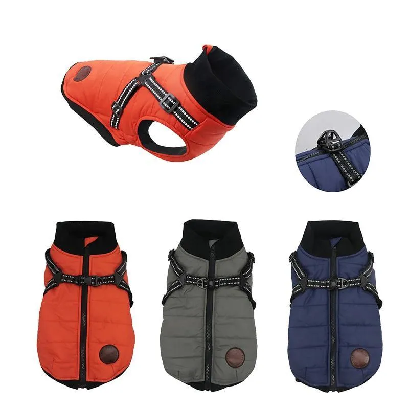 Waterproof Vest with Harness