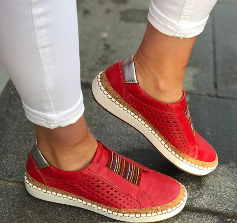 Women Comfortable Breathable Slip on Loafers