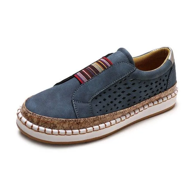 Women Comfortable Breathable Slip on Loafers