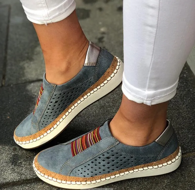 Women Comfortable Breathable Slip on Loafers