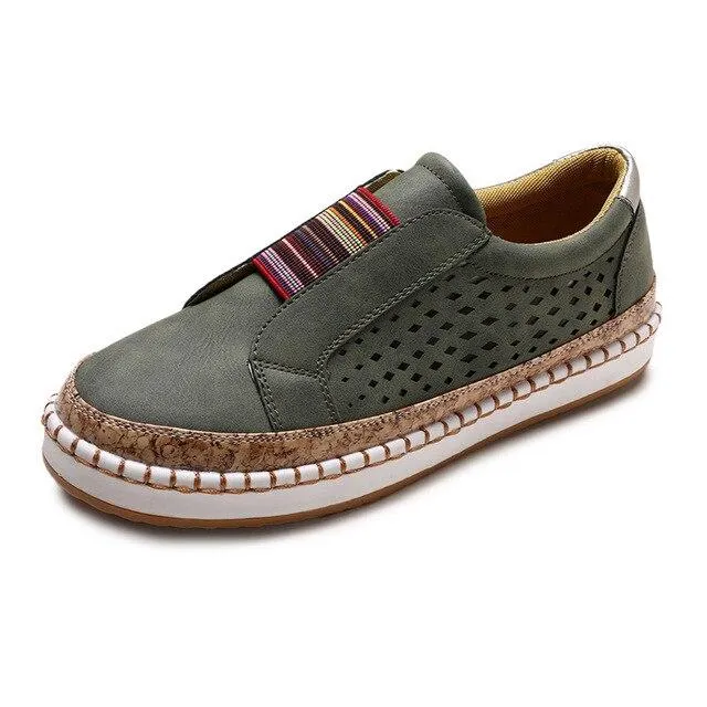 Women Comfortable Breathable Slip on Loafers