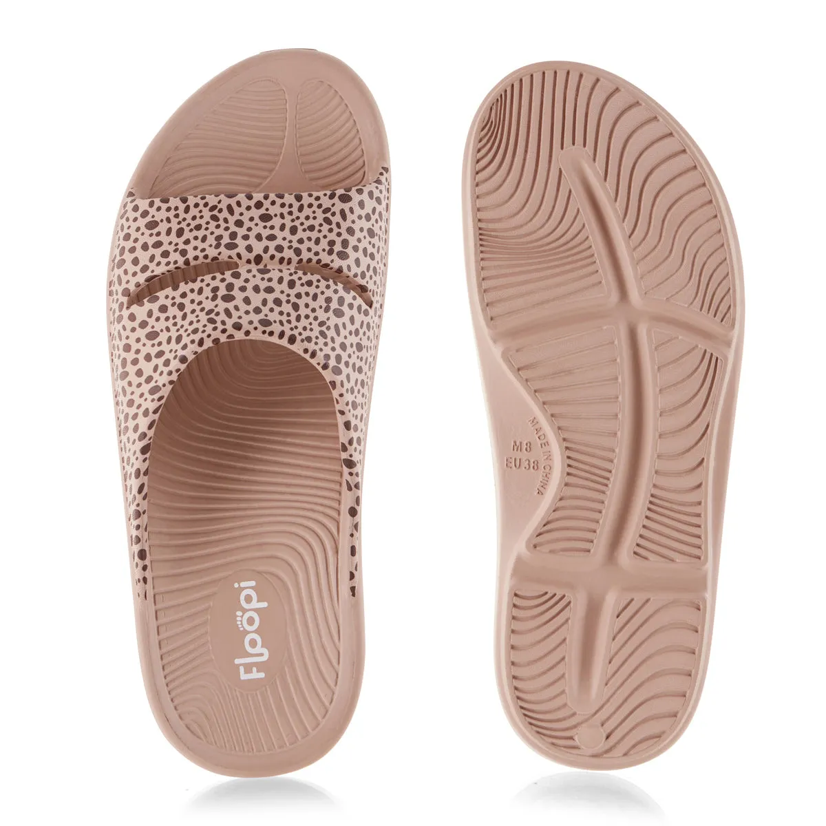 Womens Sophie Printed Comfort Slide Sandals