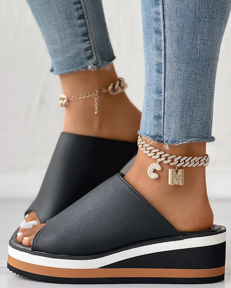 Zippered Slip-On Sneakers